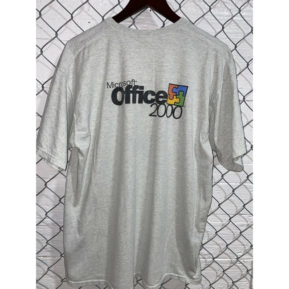 Vintage | Shirts | Vintage Y2k Microsoft Office 200 Tshirt Size Xl 